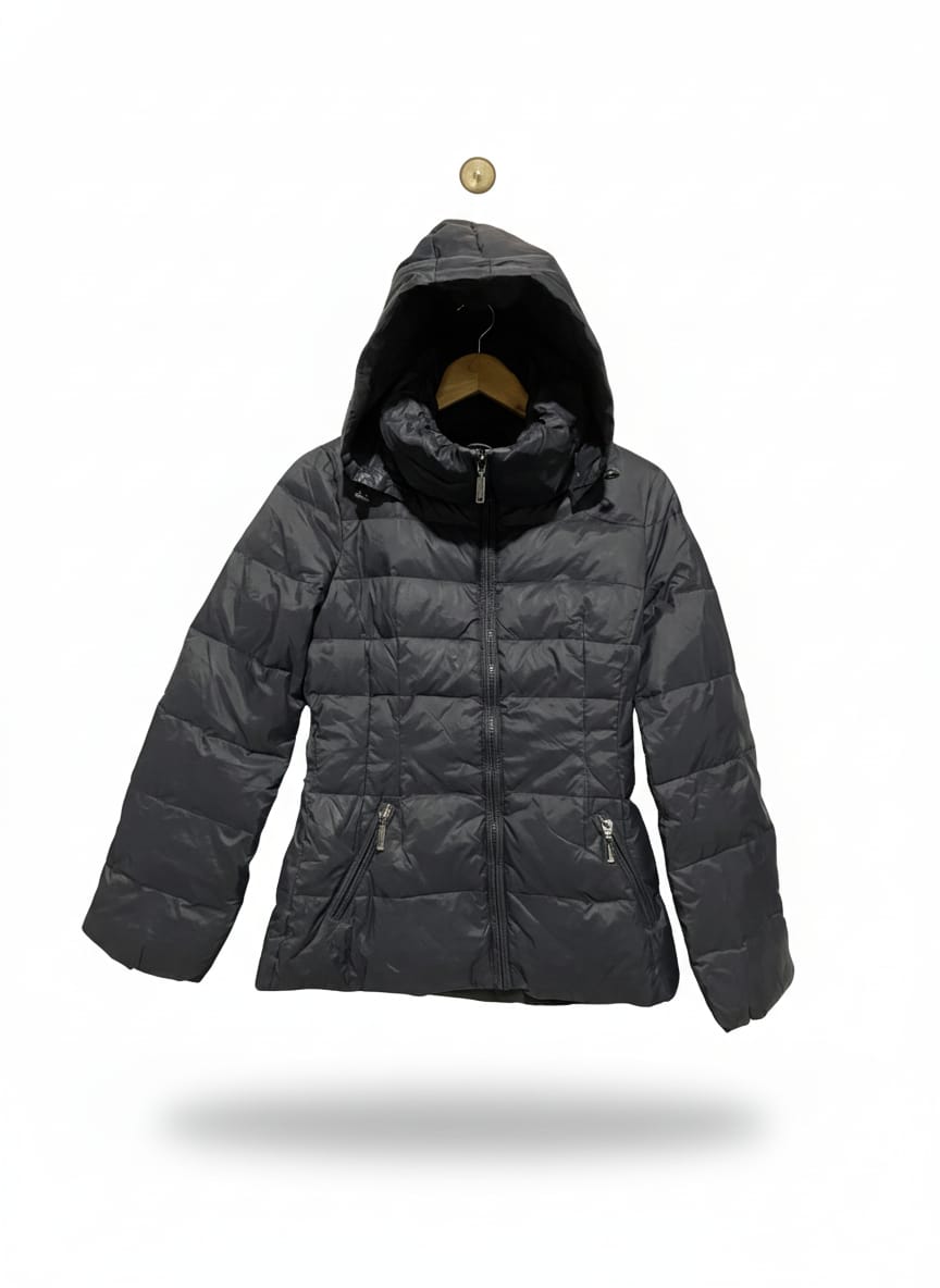 BENETTON |M/L| BUST 19| Women's Hooded Puffer Jacket