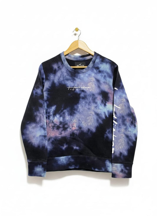 HOLLISTER |XS| BUST 21|  Tie-Dye Crewneck Sweatshirt