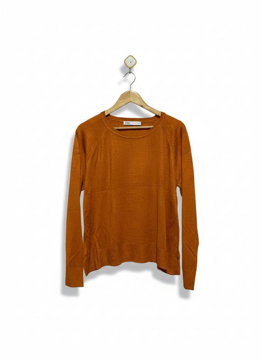 ZARA |L| BUST 22| Lightweight Crewneck Sweater