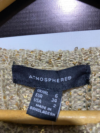ATMOSPHERE |M| BUST 17| Gold Knit Sweater