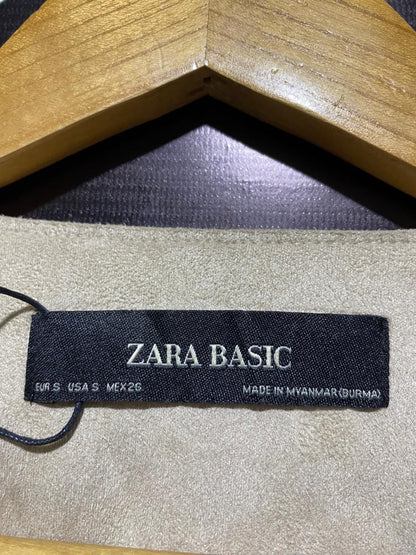 ZARA BASIC |S| BUST 20| Faux Suede Jacket