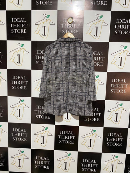 F&F| L |BUST 22|Plaid Knit Blazer
