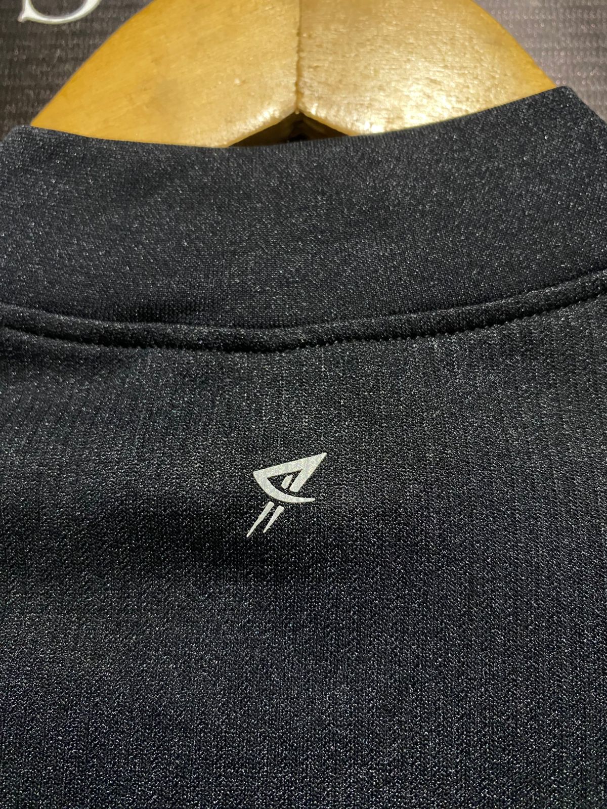 PRIMARK |M| BUST 17| Black Full-Zip Athletic Jacket