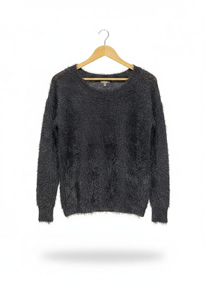 KATIES |M| BUST 19| Dark Fuzzy Sweater