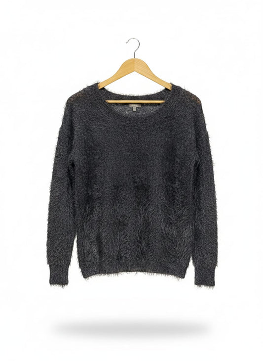 KATIES |M| BUST 19| Dark Fuzzy Sweater