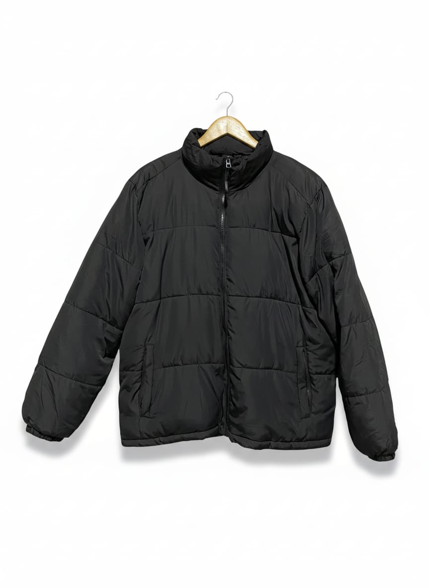 BRAVE SOUL |XL| BUST 26| Black Puffer Jacket