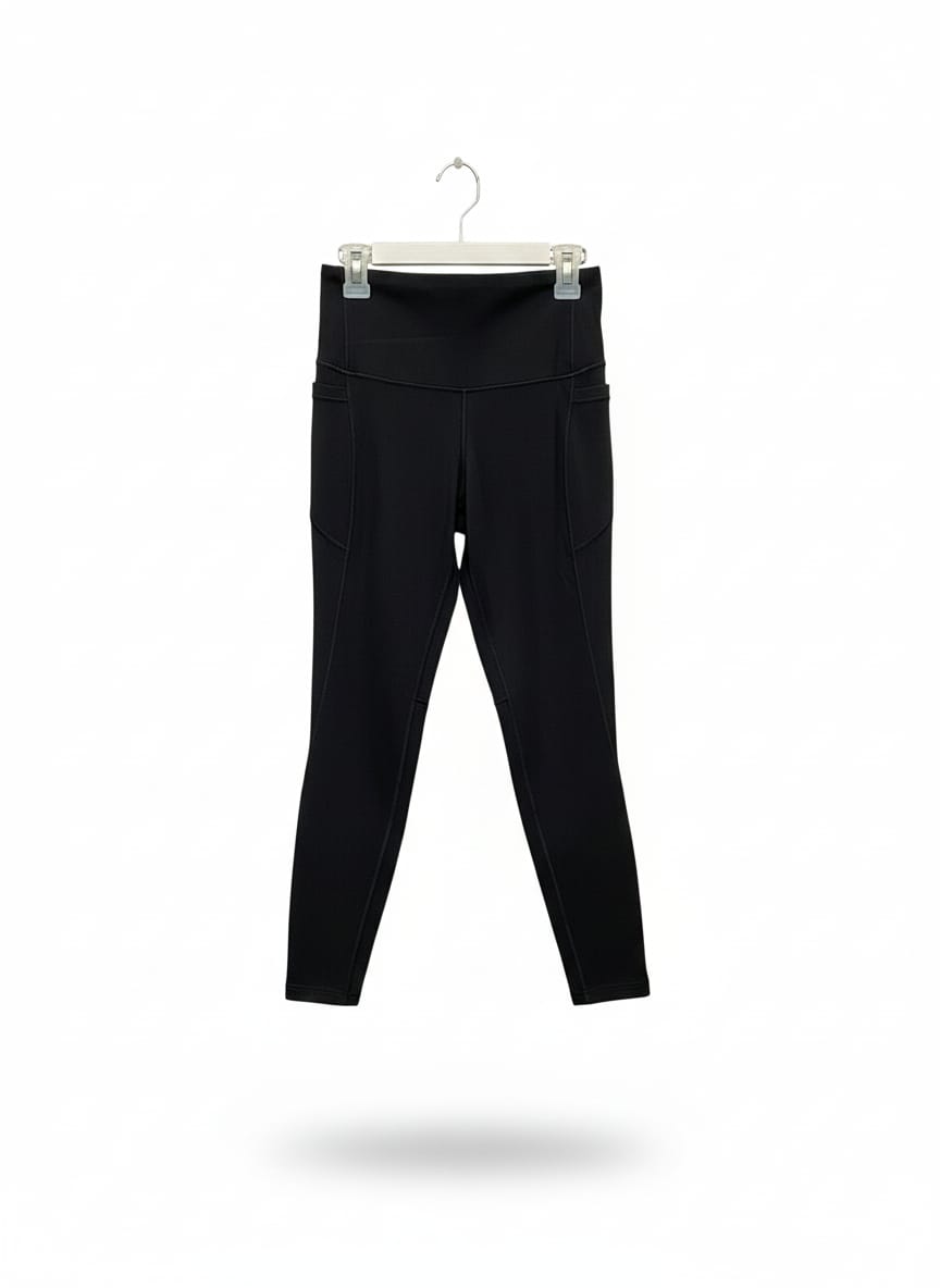 LULULEMON |XS|  WAIST 22| Black High-Rise Performance Leggings