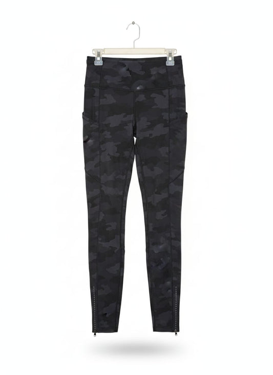 LULULEMON |S| WAIST 26| Dark Camo Performance Leggings