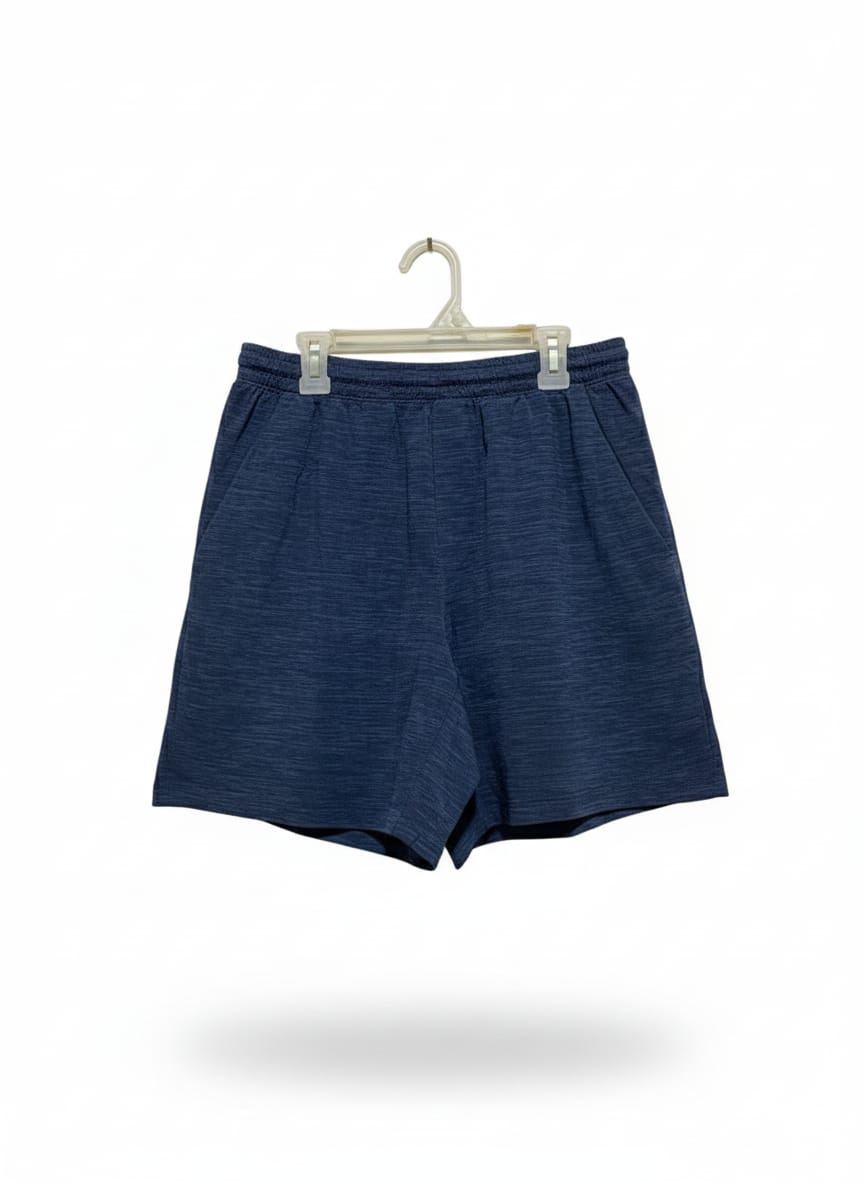 LULULEMON |M| WAIST 28| Navy Heathered Athletic Shorts
