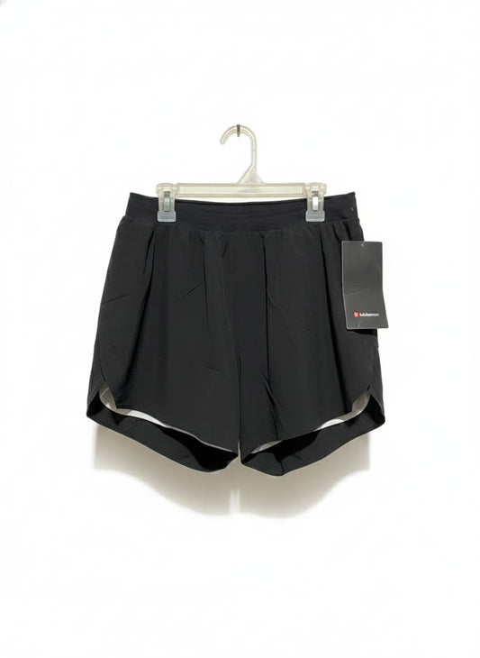 LULULEMON |S| WAIST 26| Black Lined Running Shorts