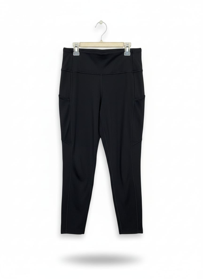 LULULEMON |XL| WAIST 32| Black Leopard Performance Leggings