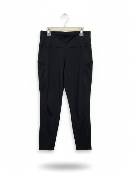LULULEMON |XL| WAIST 32| Black Leopard Performance Leggings