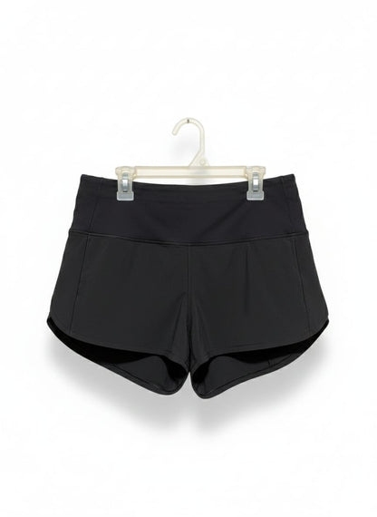LULULEMON |M| WAIST 28 | Black Lined Running Shorts
