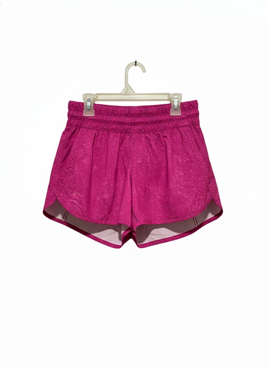 LULULEMON |XS| WAIST 24| Athleta Printed Mesh Racer Run Short