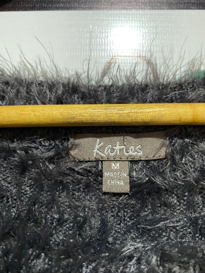 KATIES |M| BUST 19| Dark Fuzzy Sweater
