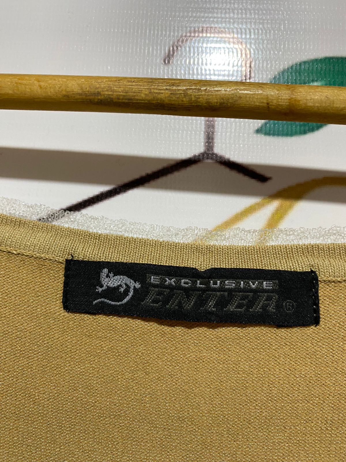 ENTER |S| BUST 14| Tan/Khaki Ribbed Knit Cami/Tank Top