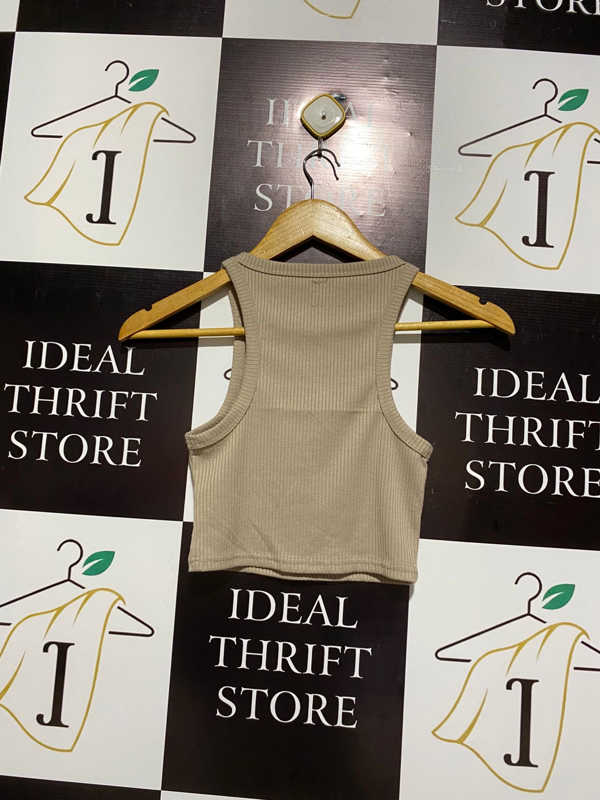 L&T |XS| BUST 11| Skin Sheer Polka-Dot Sleeve Top