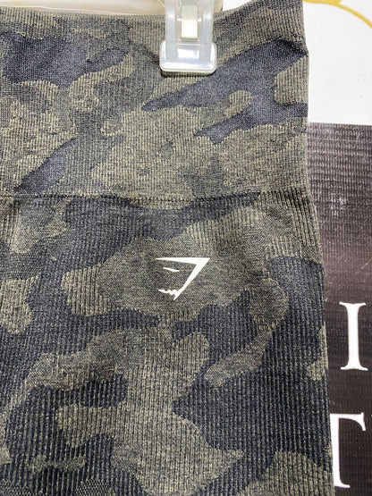 GYM SHARK |S| WAIST 26| Camo High-Waisted Leggings
