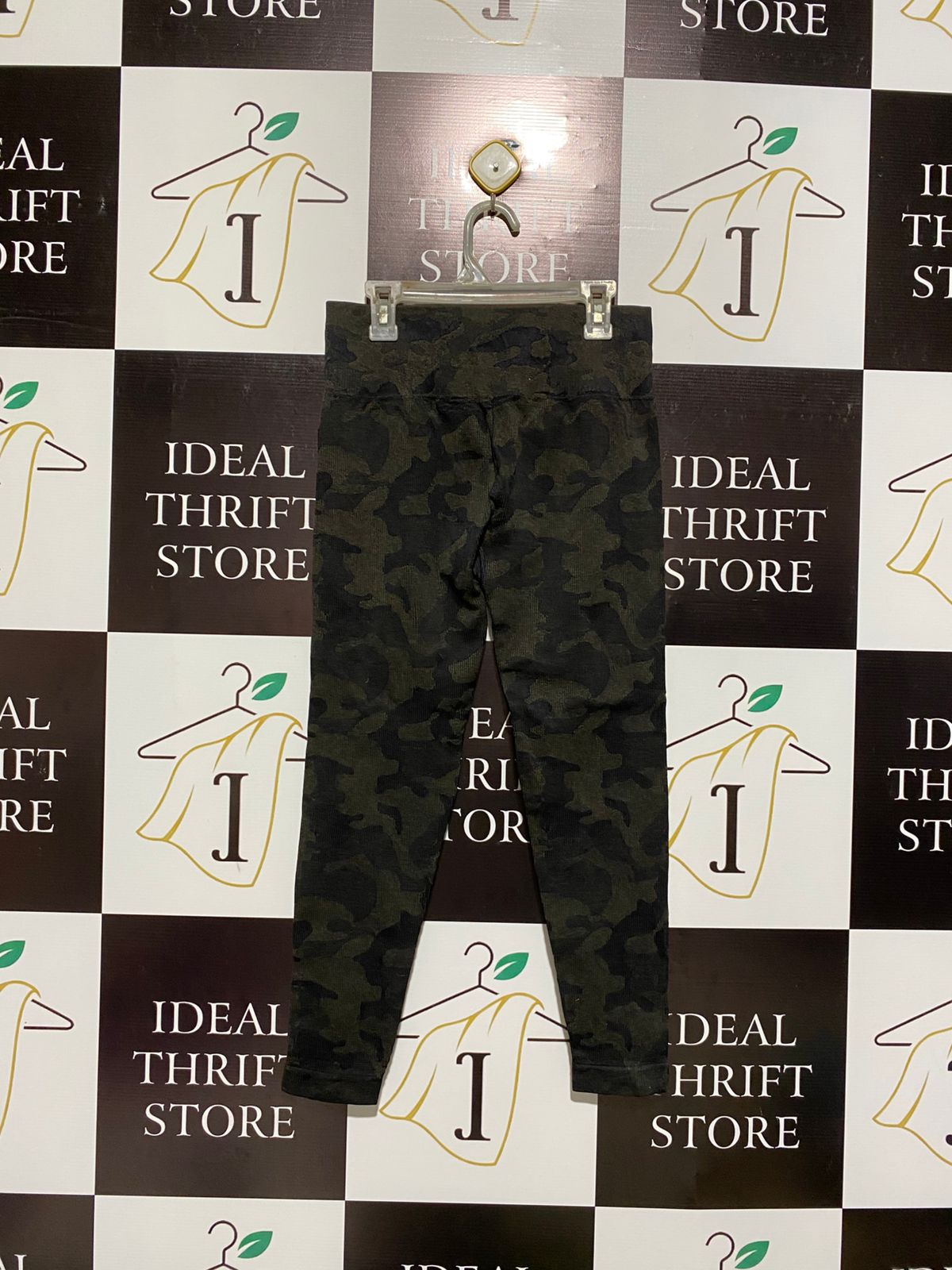 GYM SHARK |S| WAIST 26| Camo High-Waisted Leggings