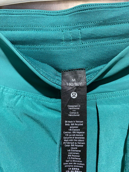 LULULEMON |L| WAIST 30| Teal Athletic Shorts