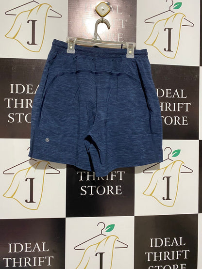 LULULEMON |M| WAIST 28| Navy Heathered Athletic Shorts