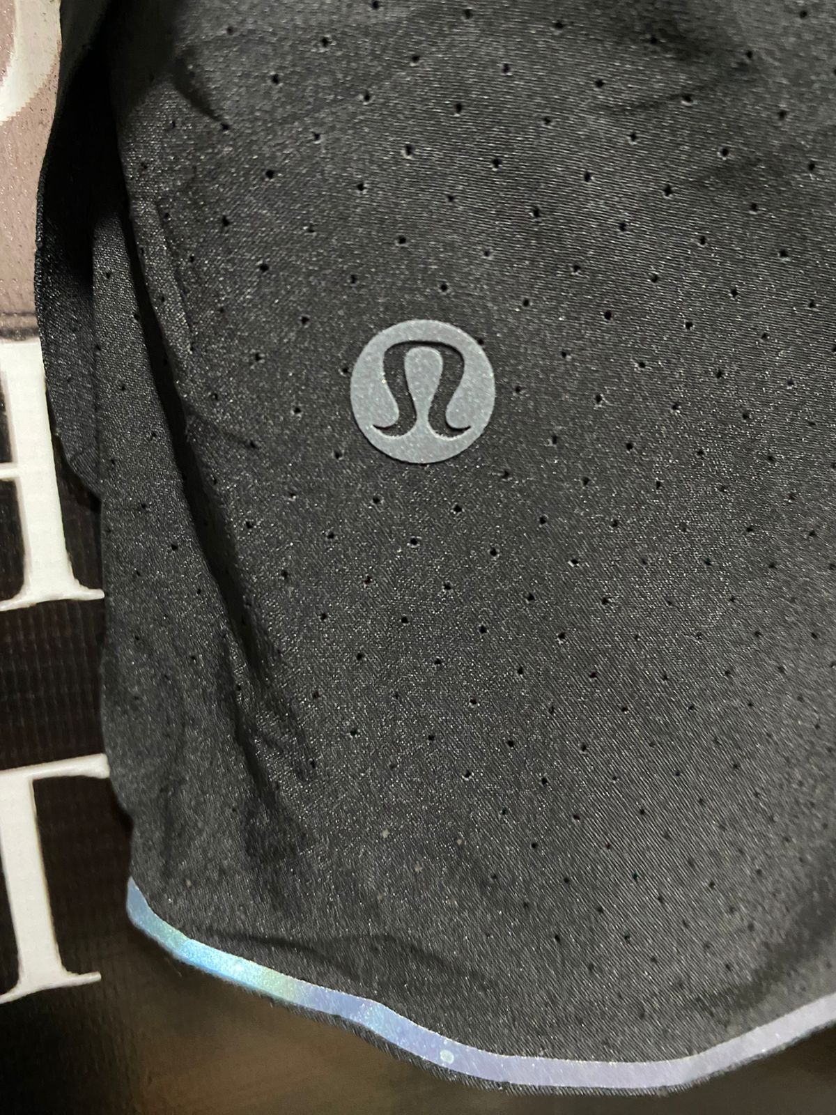 LULULEMON |S| WAIST 26| Black Lined Running Shorts