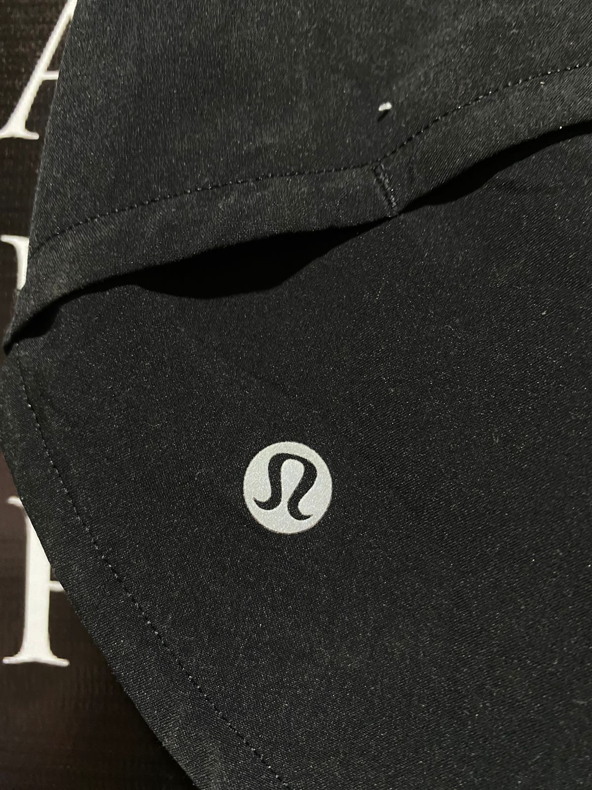 LULULEMON |M| WAIST 28 | Black Lined Running Shorts