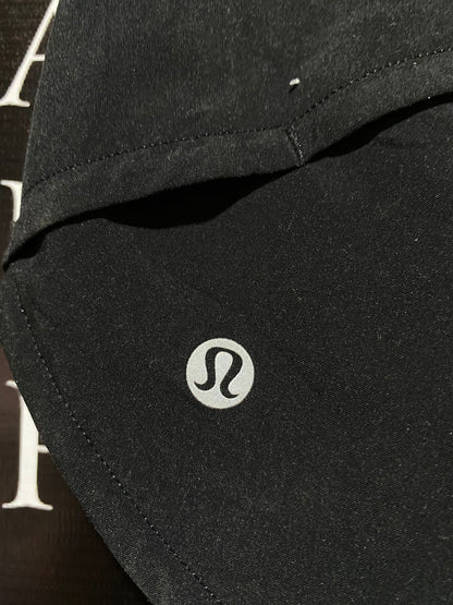 LULULEMON |M| WAIST 28 | Black Lined Running Shorts