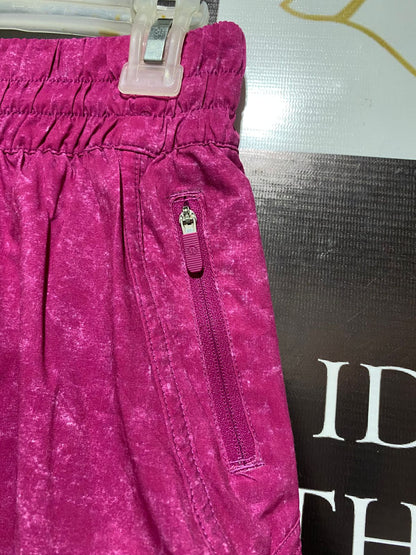 LULULEMON |XS| WAIST 24| Athleta Printed Mesh Racer Run Short