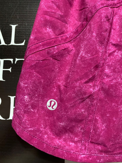 LULULEMON |XS| WAIST 24| Athleta Printed Mesh Racer Run Short