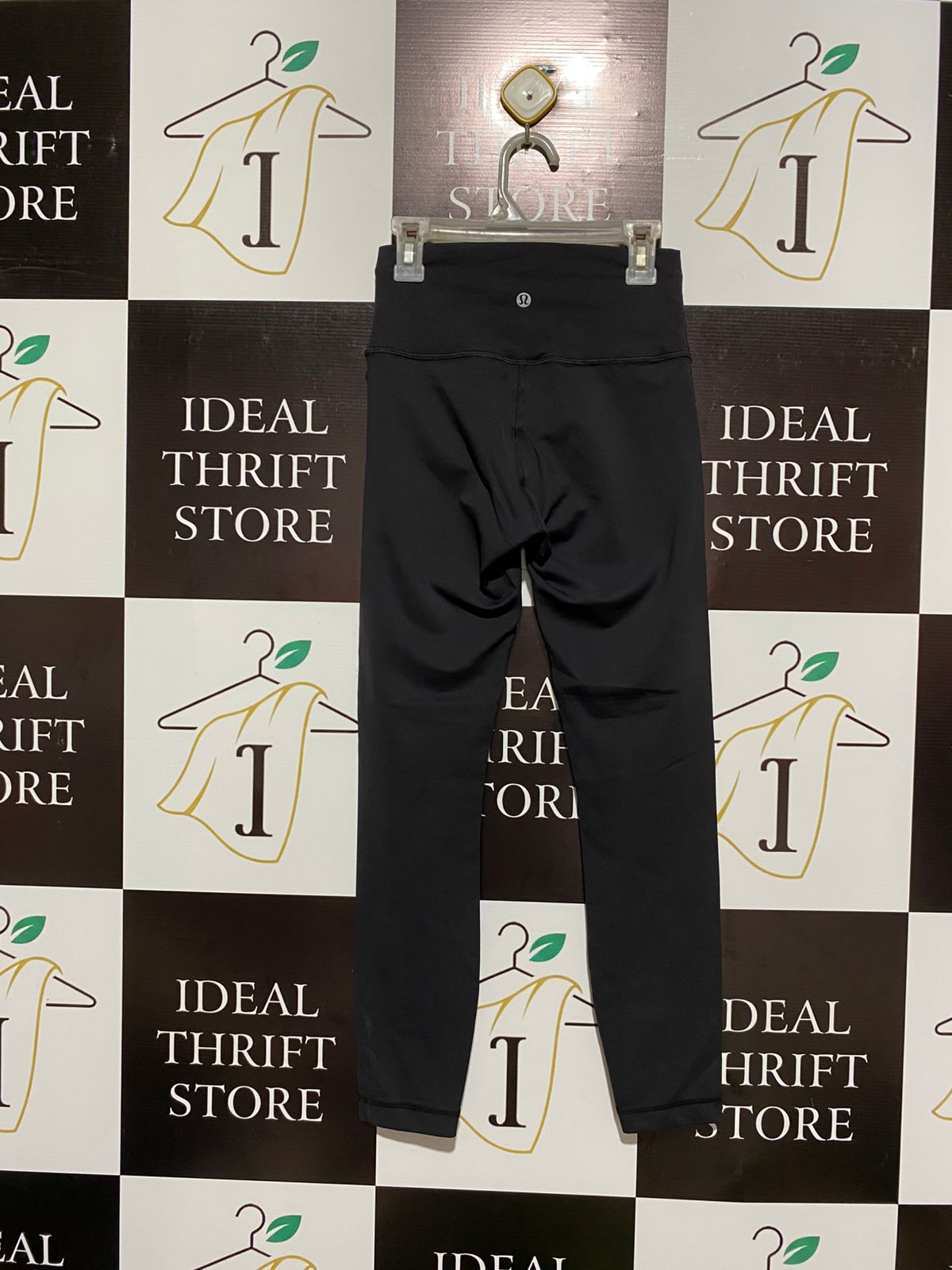 LULULEMON |S| WAIST 22| Black High-Waisted Athletic Leggings