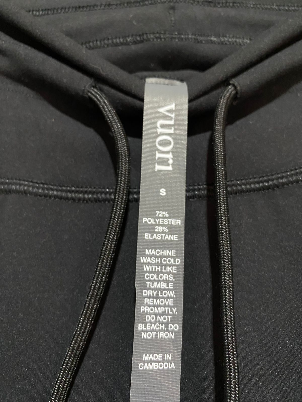 VUORI |M| WAIST 26| Black Wide-Leg Trousers