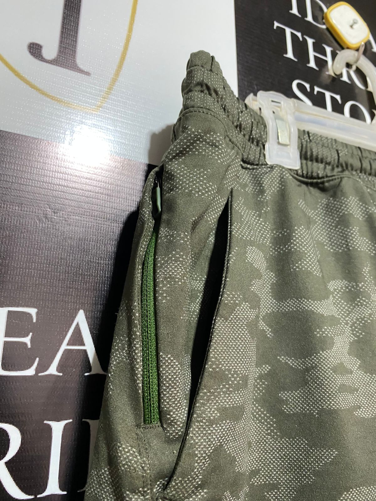LULULEMON |XL| WAIST 32| Camouflage Print Athletic Shorts