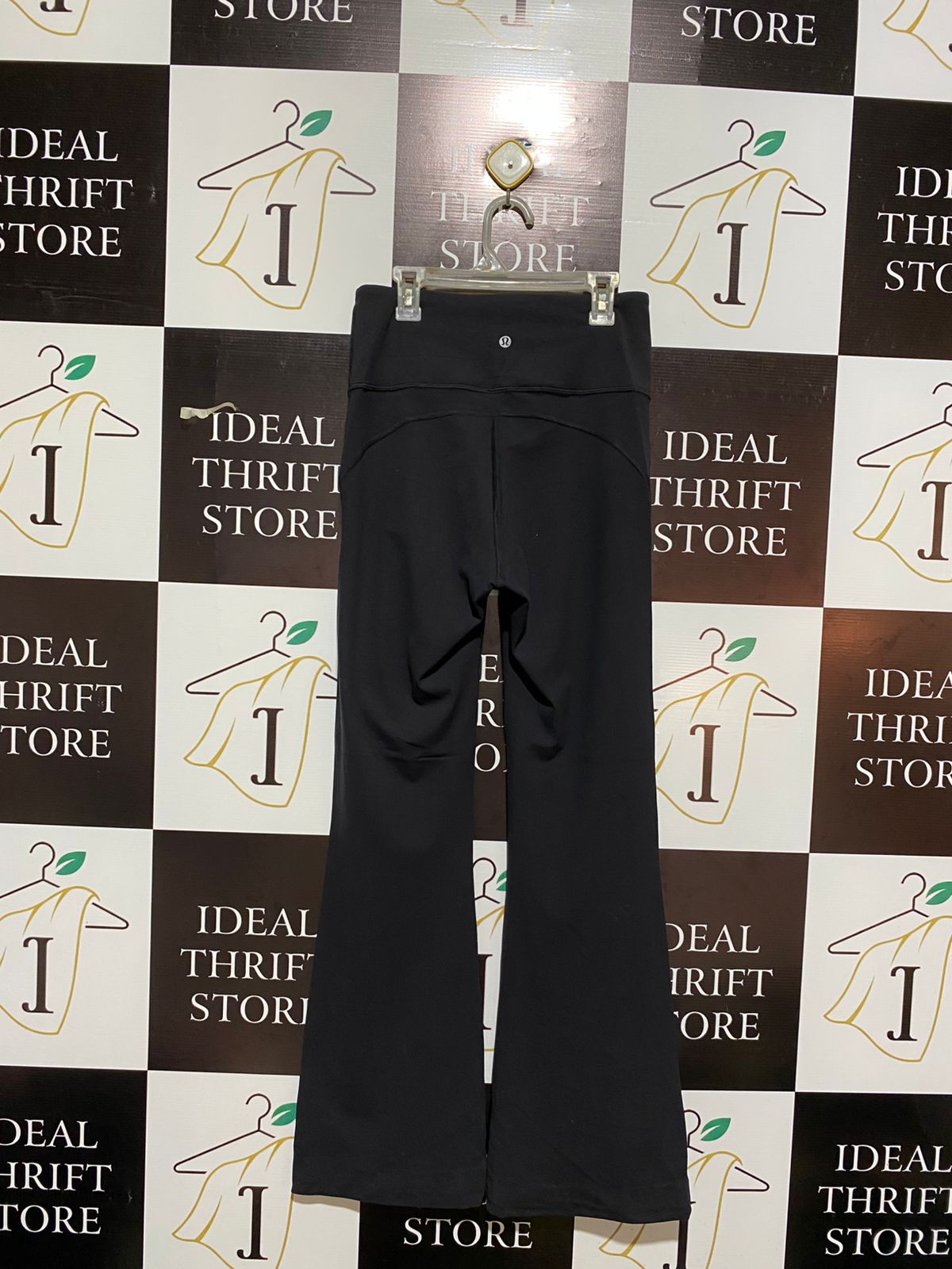 LULULEMON |S| WAIST 26| Black High-Waisted Flared Leggings