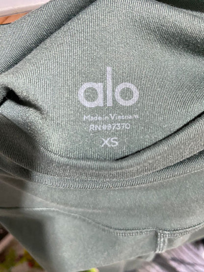 ALO |XS| WAIST 22| Olive Green High-Waisted Athletic Leggings