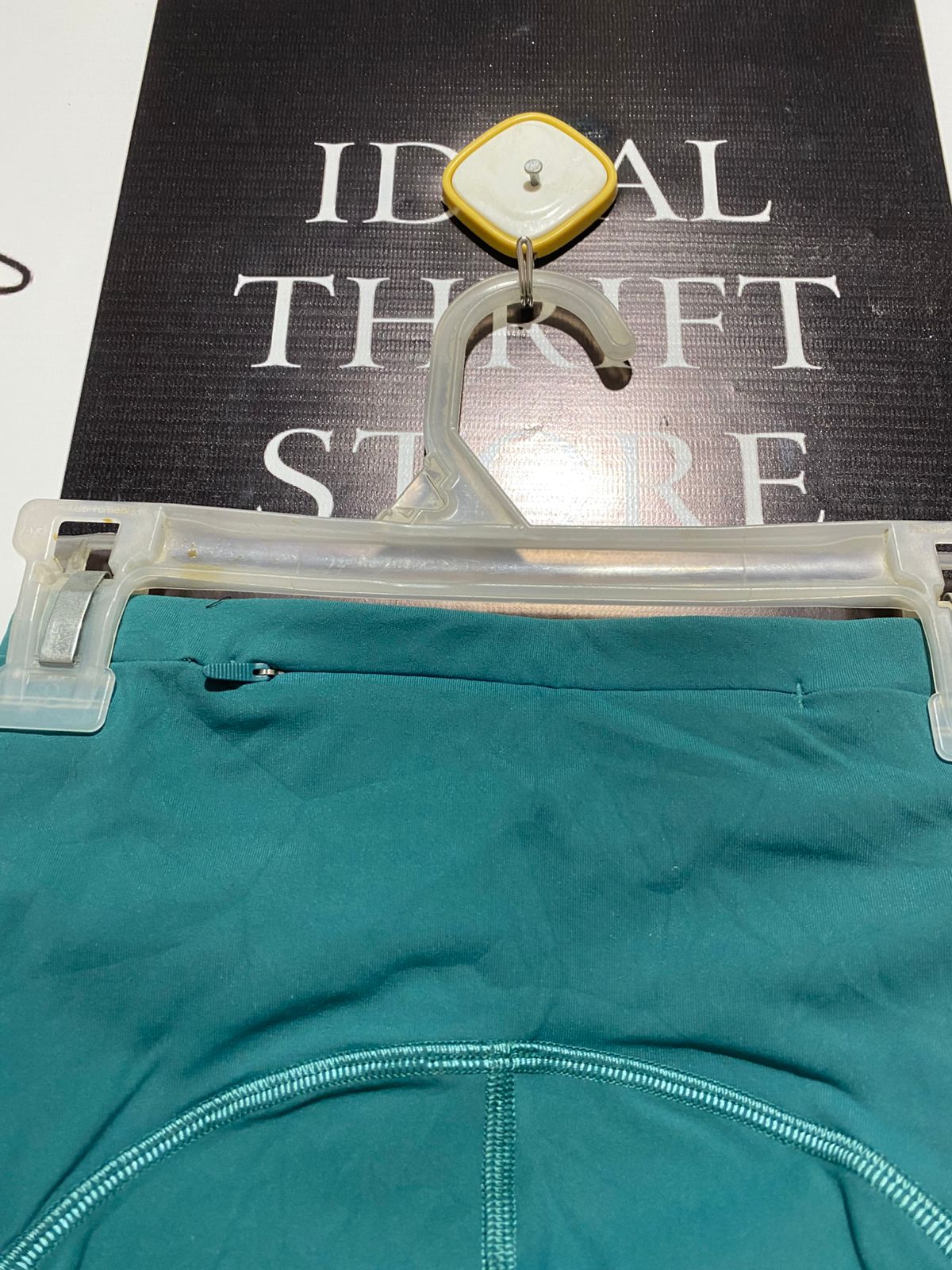 LULULEMON |XS|WAIST 20|Dark Turquoise High-Waisted Athletic Leggings