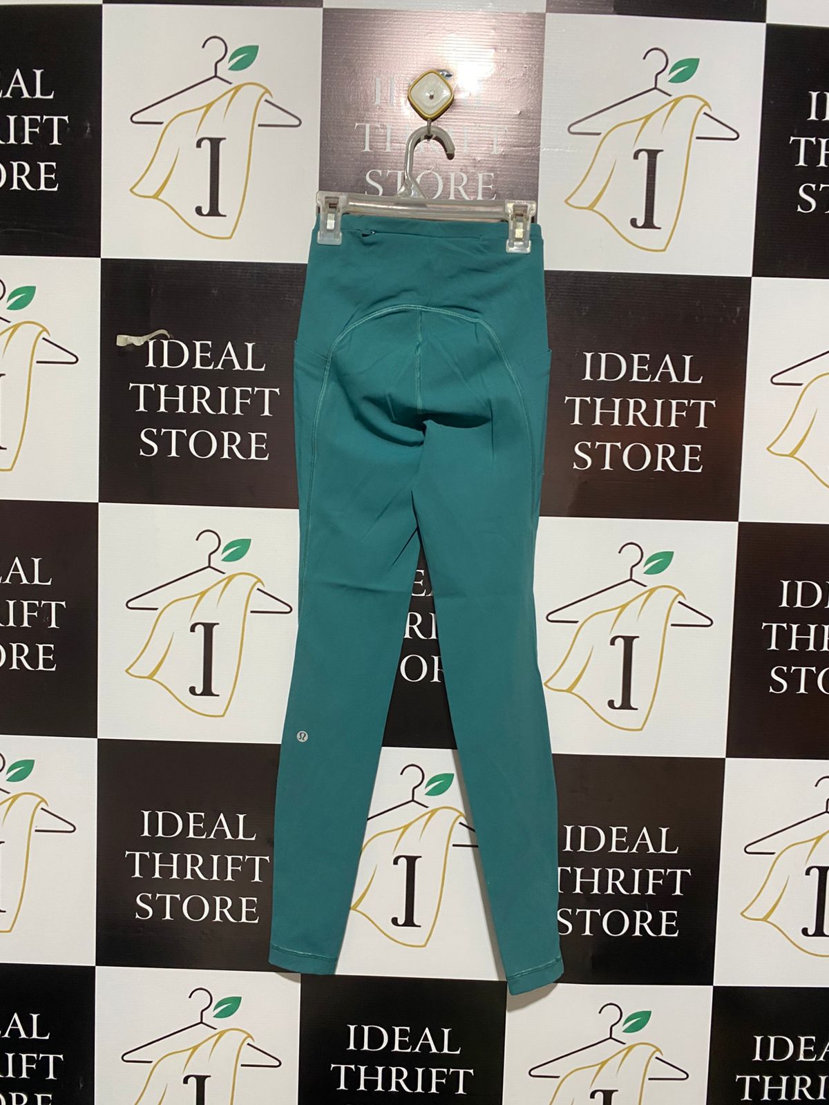 LULULEMON |XS|WAIST 20|Dark Turquoise High-Waisted Athletic Leggings