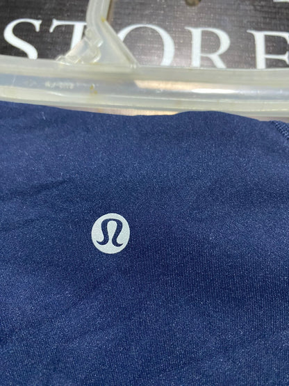 LULULEMON |M| WAIST 28|  PACE RIVAL CROP FULL-ON LUXTREME 22" YOGA PILATES NAVY WOMEN'S 6