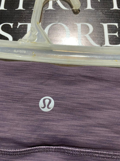LULULEMON |S| WAIST 24| Women's Mauve Heathered High-Rise Leggings – Athletic Yoga Pants with Side Pockets
