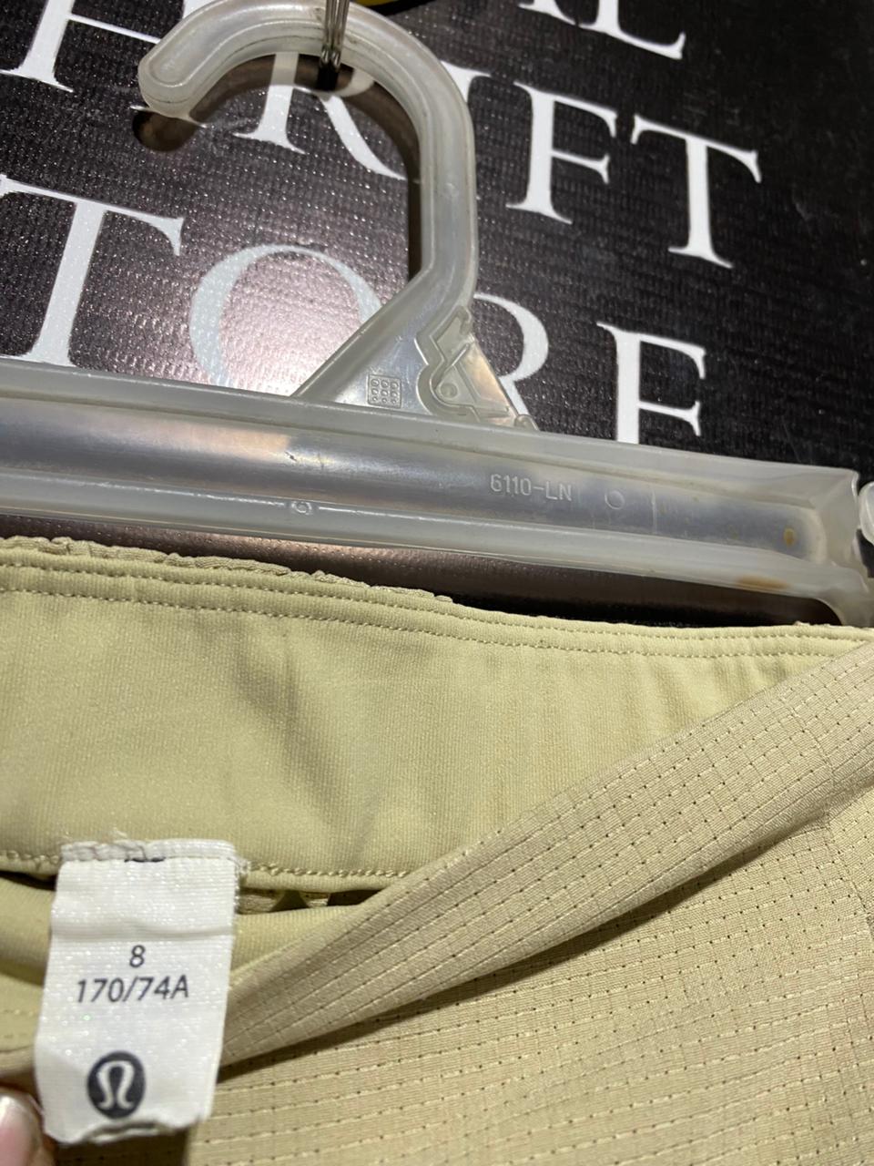 LULULEMON |L| WAIST 31| Women's Classic Pleated Khaki Shorts – High-Rise Tailored Chino Shorts