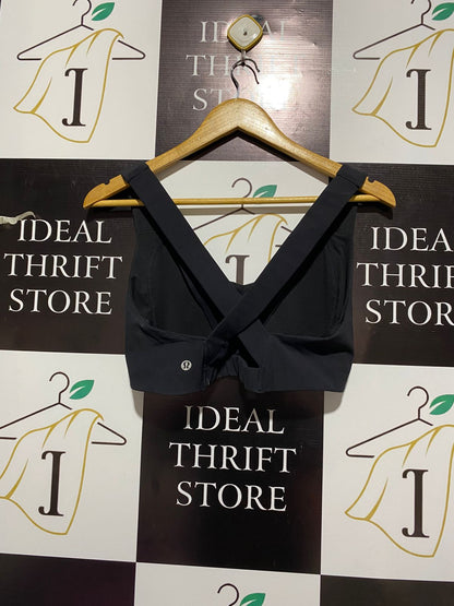 LULULEMON |M| BUST 15| Barry's Black Dart Bra