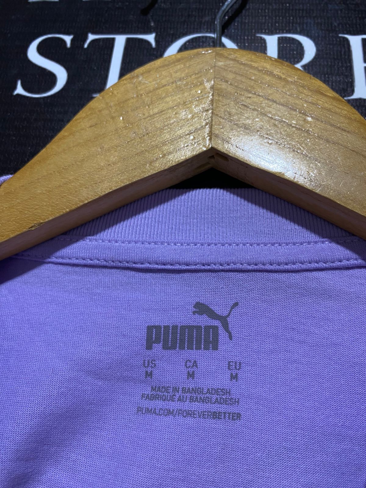 PUMA |M| BUST 19|  Women's Power Tape T-Shirt (Vivid Violet)