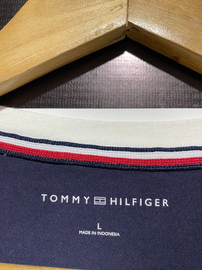 TOMMY HILFIGER |L| BUST 20| Navy Blue T-Shirt