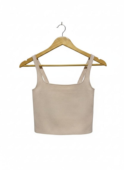 SCANLAN THEODORE |M| BUST 13| Madewell Halstead Square-Neck Sweater Top
