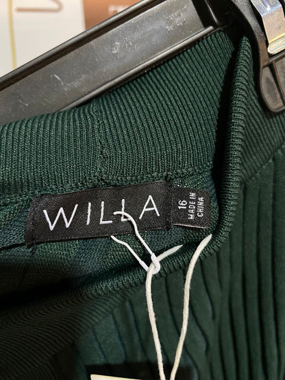 WILLA |L| WAIST 28| C6|  Mila Pleated Skirt