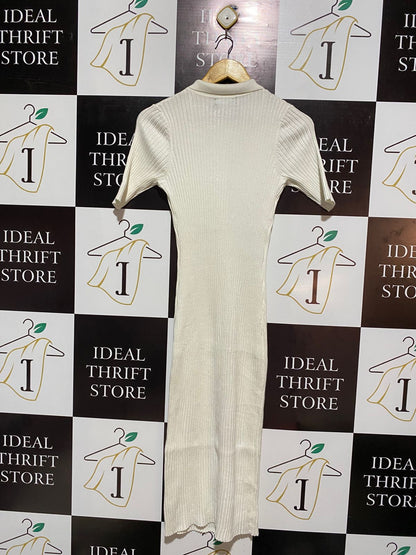 GLASSON |M| BUST 12| Rib-knit dress or Ribbed jersey dress