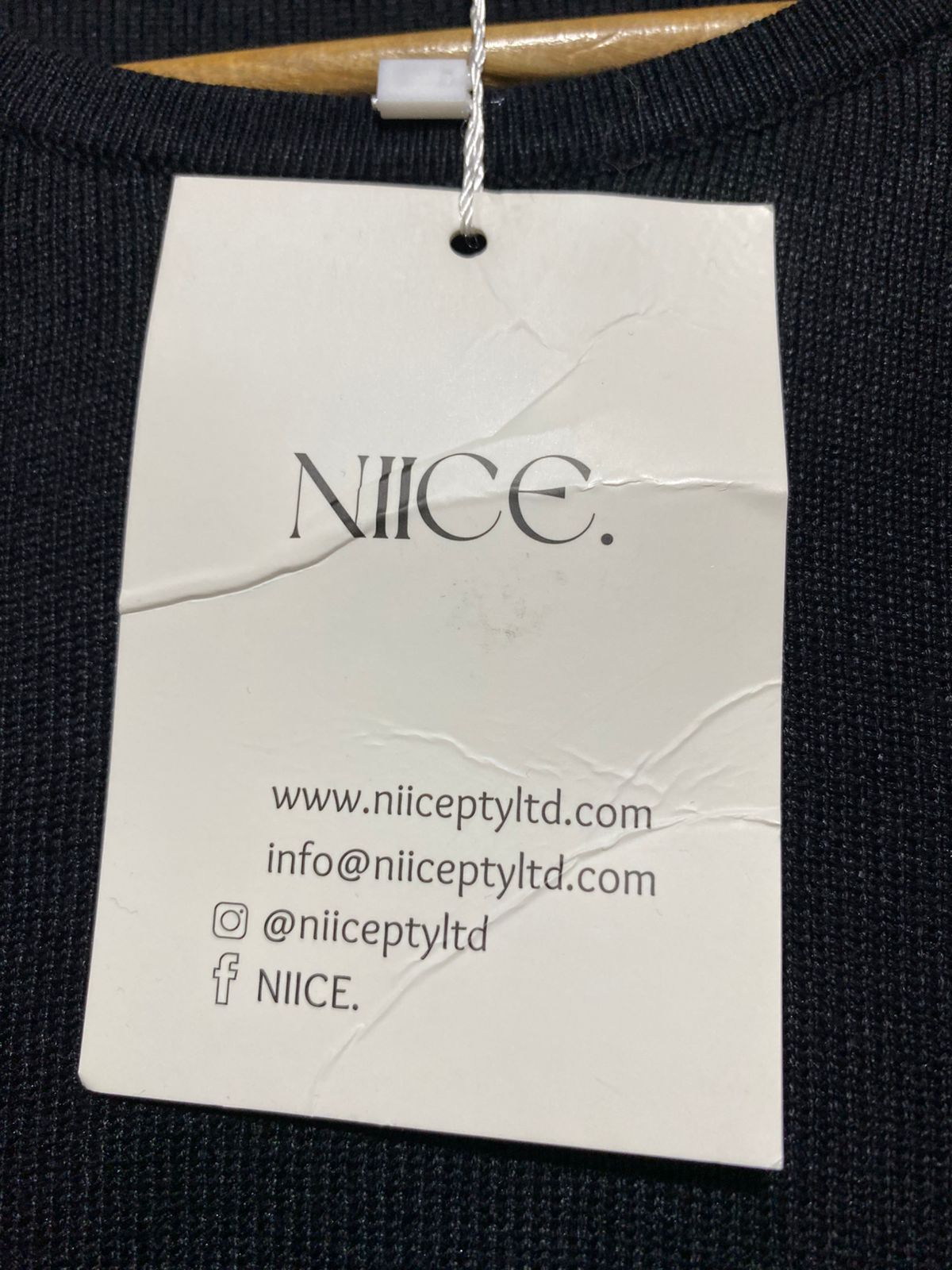NIICE |XL| BUST 18| Black Midi Dress With a Layered, Cape-Style Top