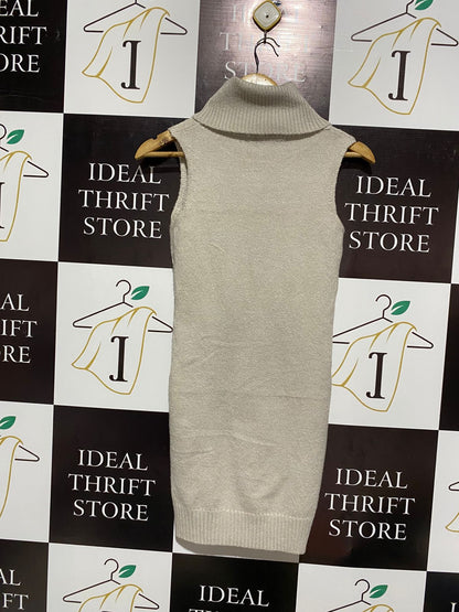 SHEIN |S| BUST 14| Diamond Cable Knit Turtleneck Mini Dress