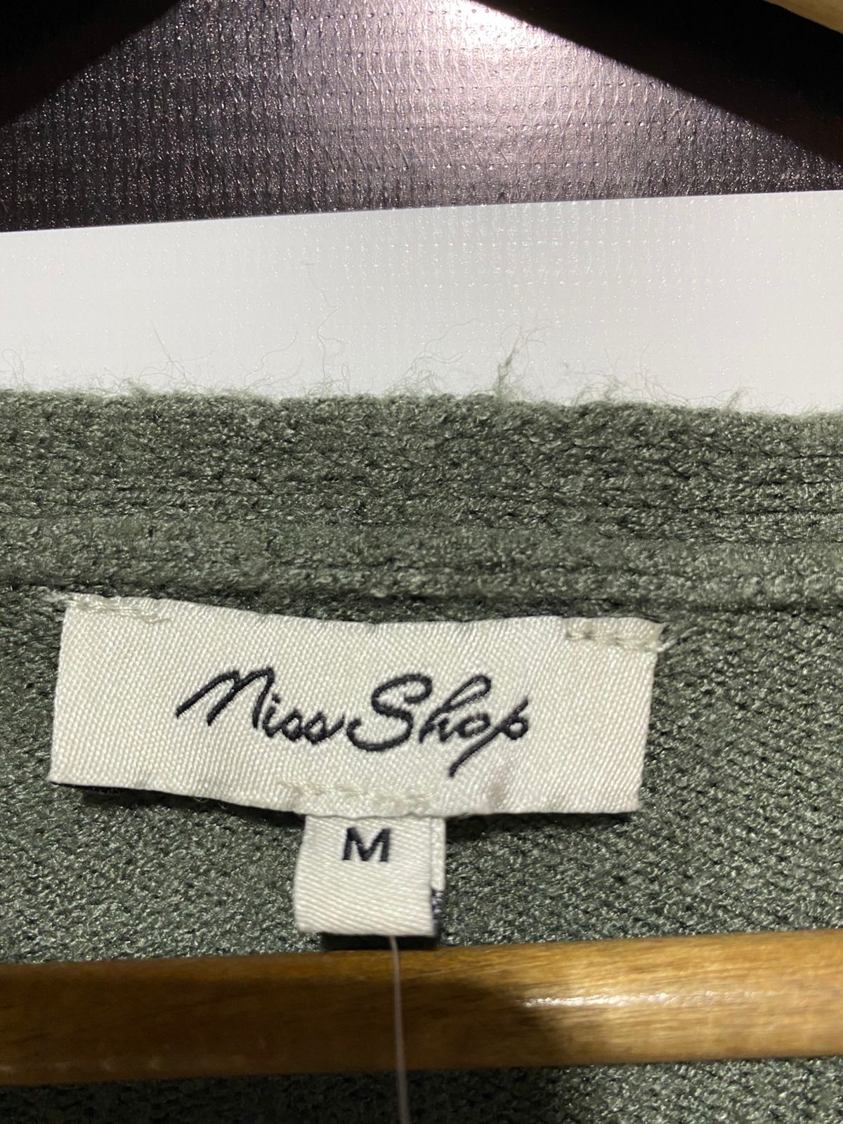 MISS SHOP |M| BUST 20| Open-Front, Longline or Duster Length