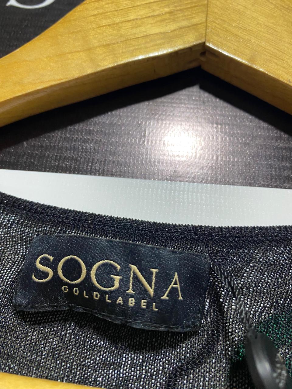 SOGNA |L| BUST 16| Black Sheer Open-Front Short-Sleeve Shrug or Bolero